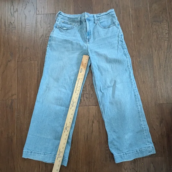 J. Crew Light Blue Classic Wide Leg Jeans - Picture 10 of 12